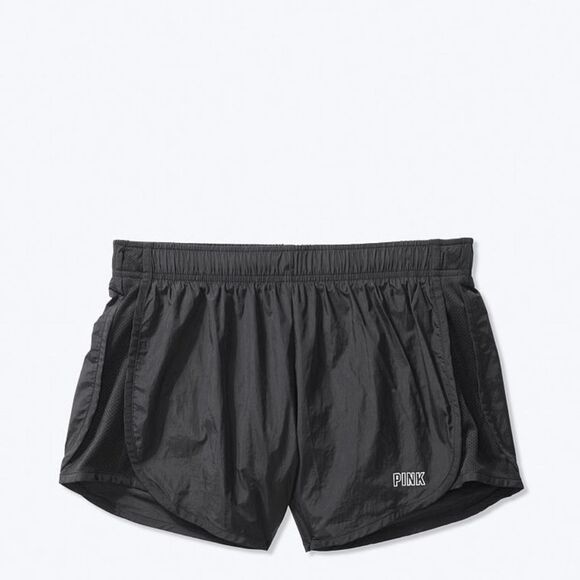 PINK BY VICTORIA'S SECRET SPORT BLACK SHORT - Picture 1 of 2